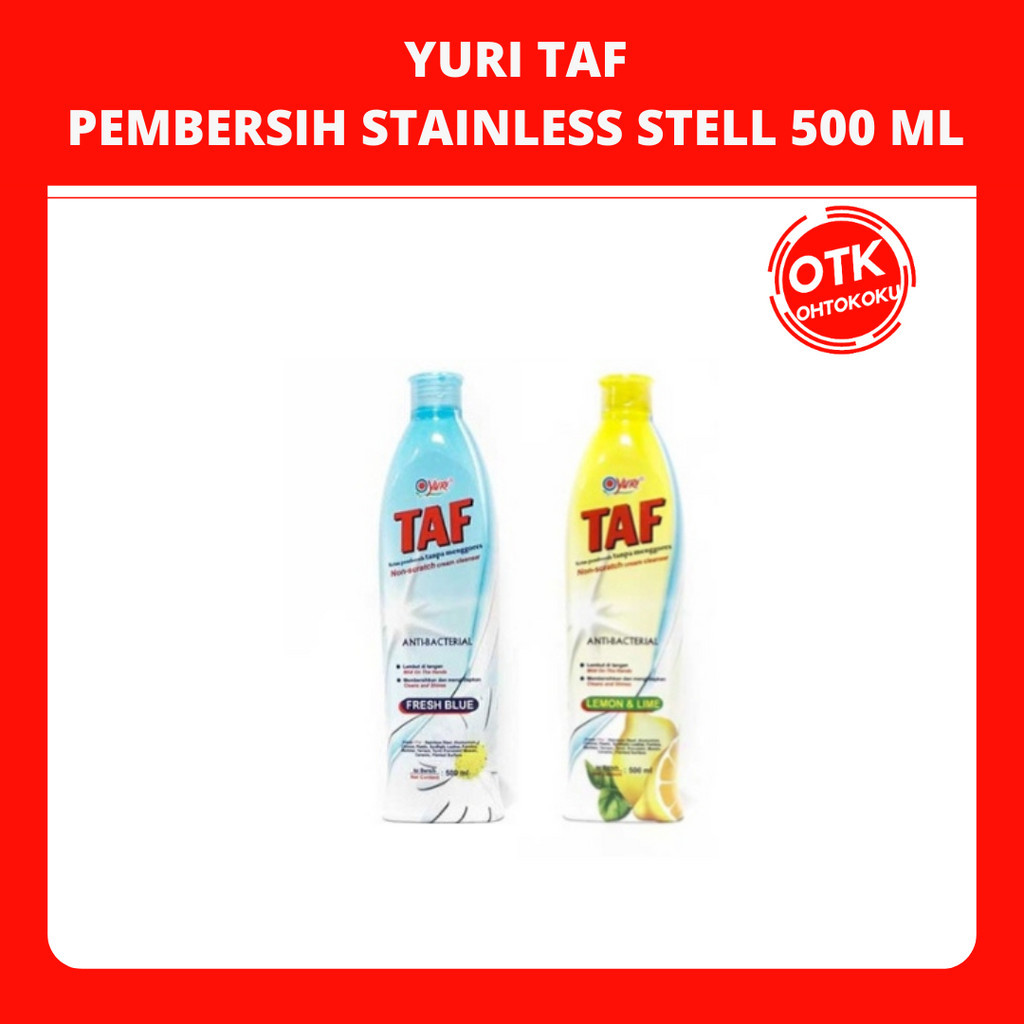 Yuri Taf Pembersih Tanpa Menggores Pembersih Stainless Steel 500ml
