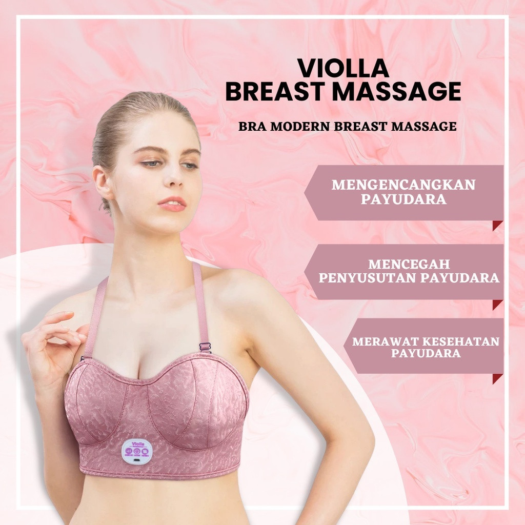 VIOLLA SMART BREAST MASSAGE - ALAT PEMBESAR & PENGENCANG PAYUDARA PERMANEN TERBAIK ORIGINAL