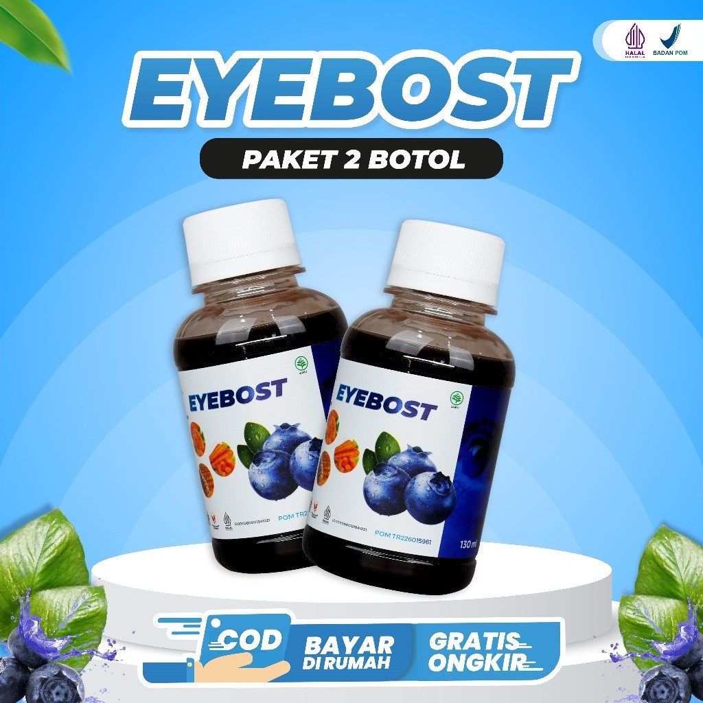 

Eyebost – Madu Herbal Vitamin Mata Paket 2 Botol 130ml