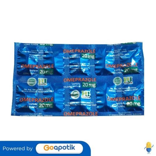 Omeprazole Hexpharm 20 Mg Strip 10 Kapsul