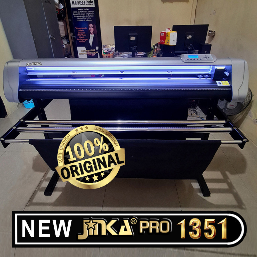 Mesin Cutting Sticker JINKA PRO 1351 LED / Printer Cuting Stiker Pemotong Polyflex / Alat Cetak Stik