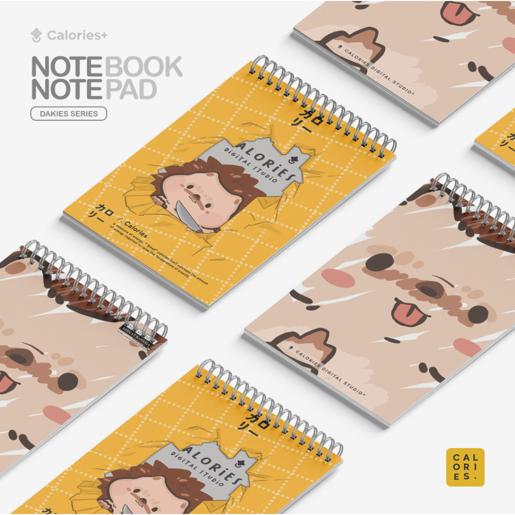 

Notebook & Sketchbook Daki By ᴄᴀʟᴏʀɪᴇs sᴛᴜᴅɪᴏ ® #ntdk