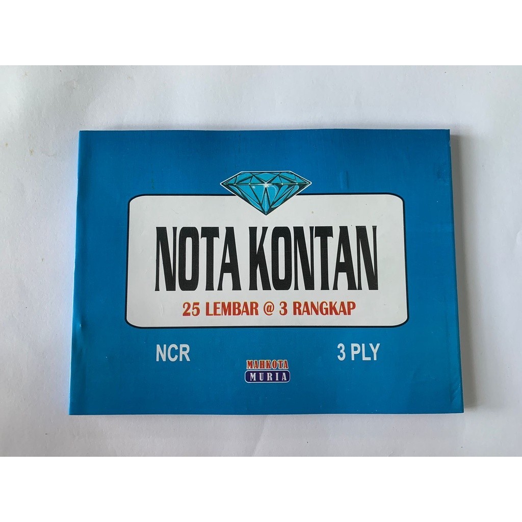 

Nota Kontan Besar 3 Ply Landscape, Nota 3 Ply Besar
