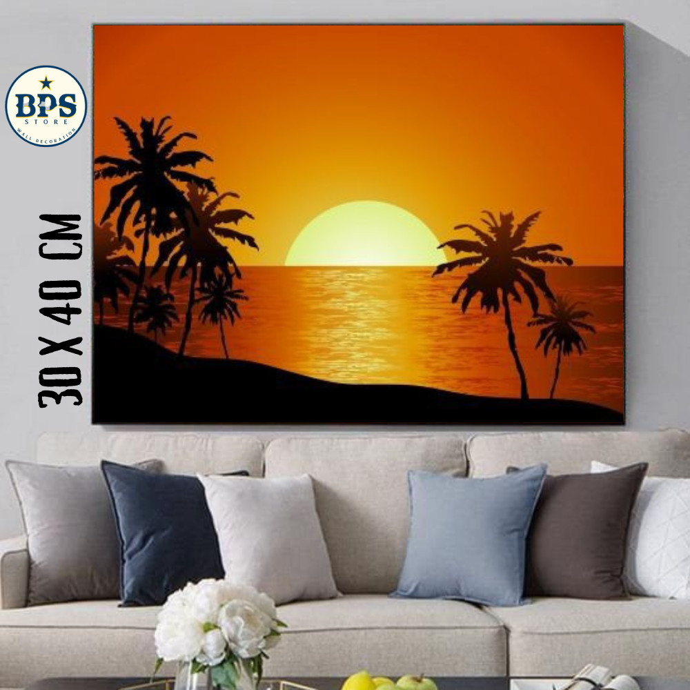 HIASAN DINDING PEMANDANGAN ALAM - POSTER KAYU PEMANDANGAN ALAM - POSTER PEMANDANGAN - DEKORASI RUMAH