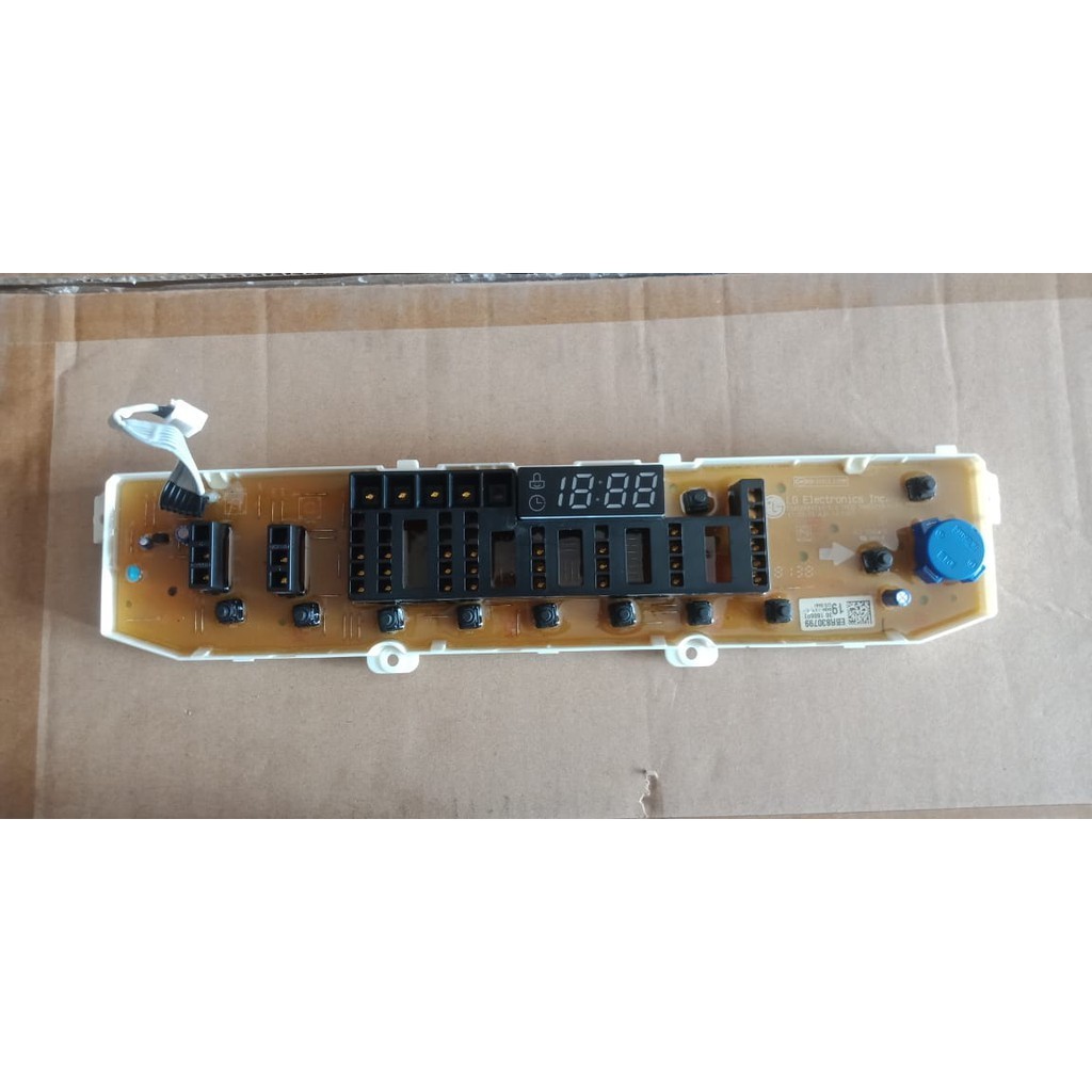 MODUL PCB DISPLAY EBR83079919 MESIN CUCI TOP LOAD LG T2107VS2M  T2108VS2M  T2175VS2M  T2185VS2M