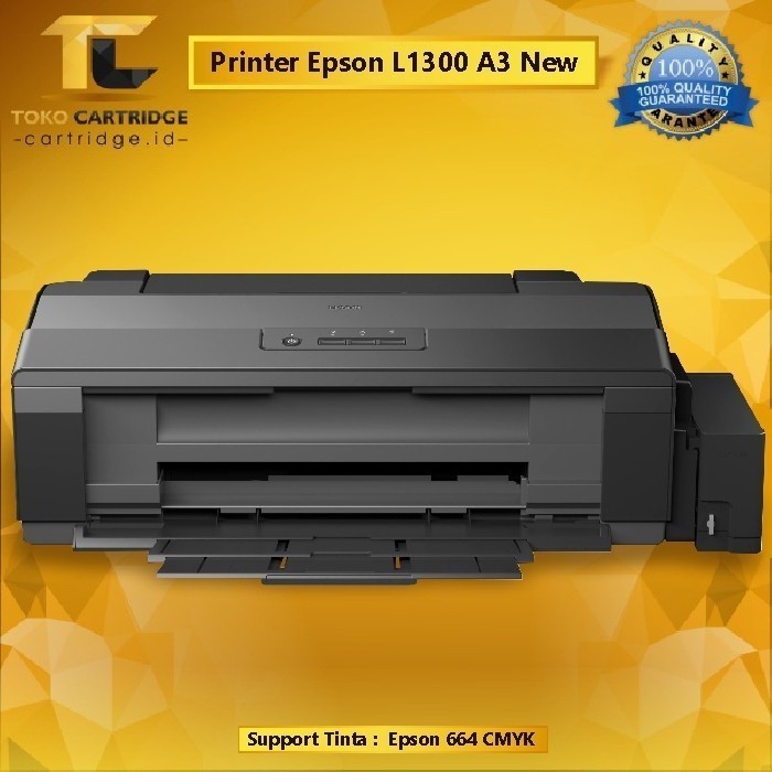 Printer A3 L1300 Epson L1300 ink Tank Printer L1300 Print only Tinta 664 CMYK A3