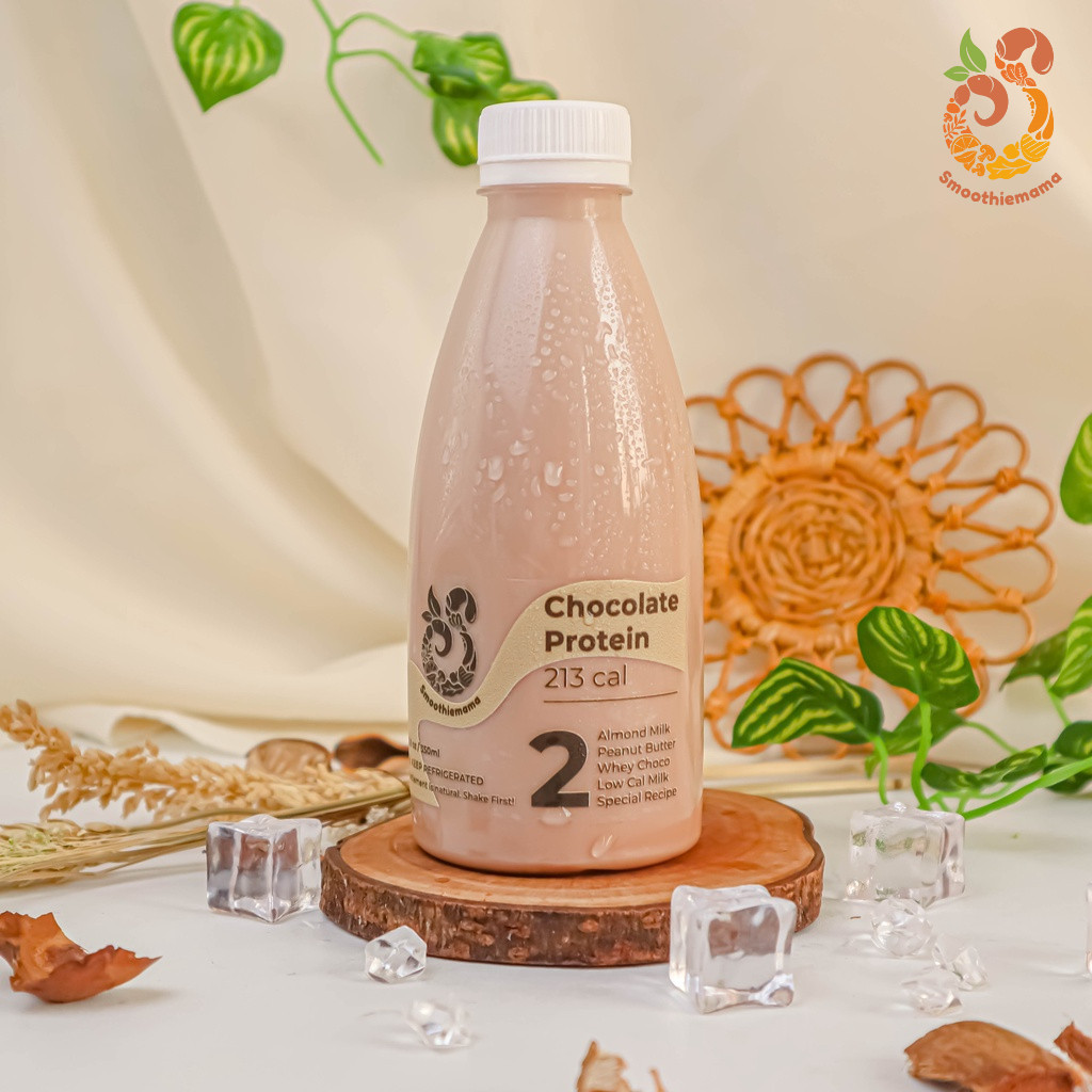 

Jus Kesehatan Juice Cold Pressed Smoothie Choco Protein Smoothiemama 350ml Segar