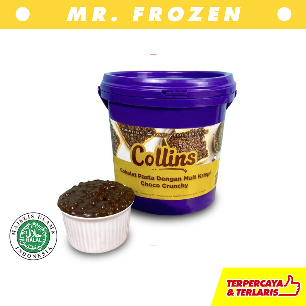 

JATIM - COLLINS CHOCO CRUNCHY 1 KG FREE DUS