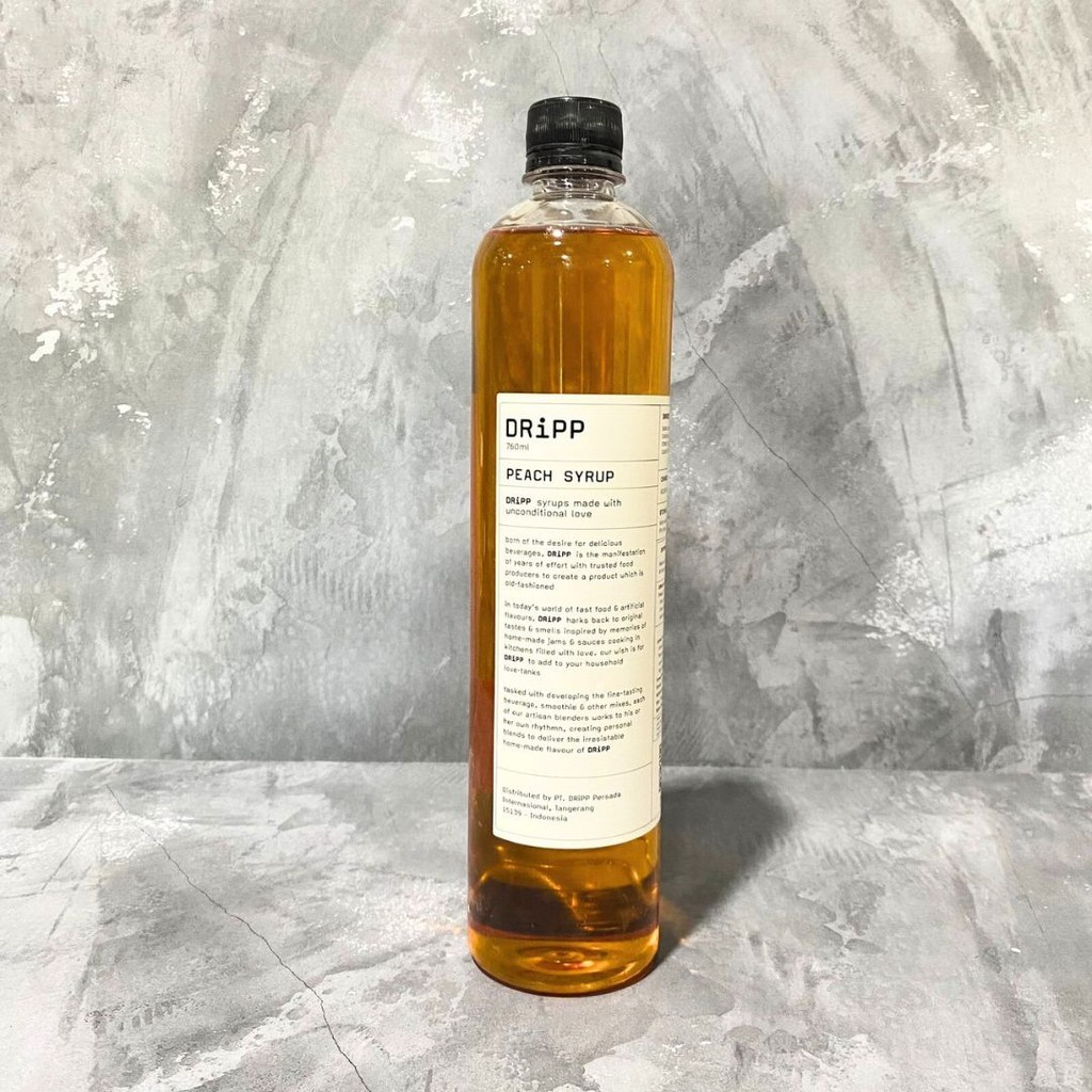 

Dripp Syrup Peach 760ml