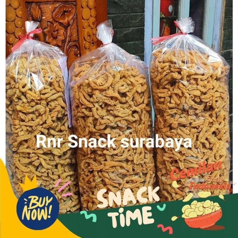 

PROMO SPESIAL [2kg] keripik usus kemasan bal