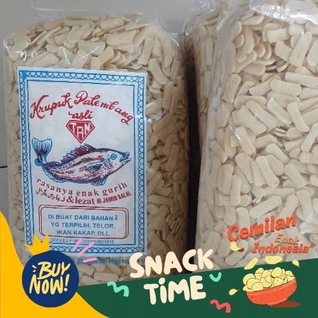 

Special Diskon keupuk ikan tan 1kg/ kerupuk ikan/krupuk ikan/kerupuk ikan kecil/ kerupuk palembang