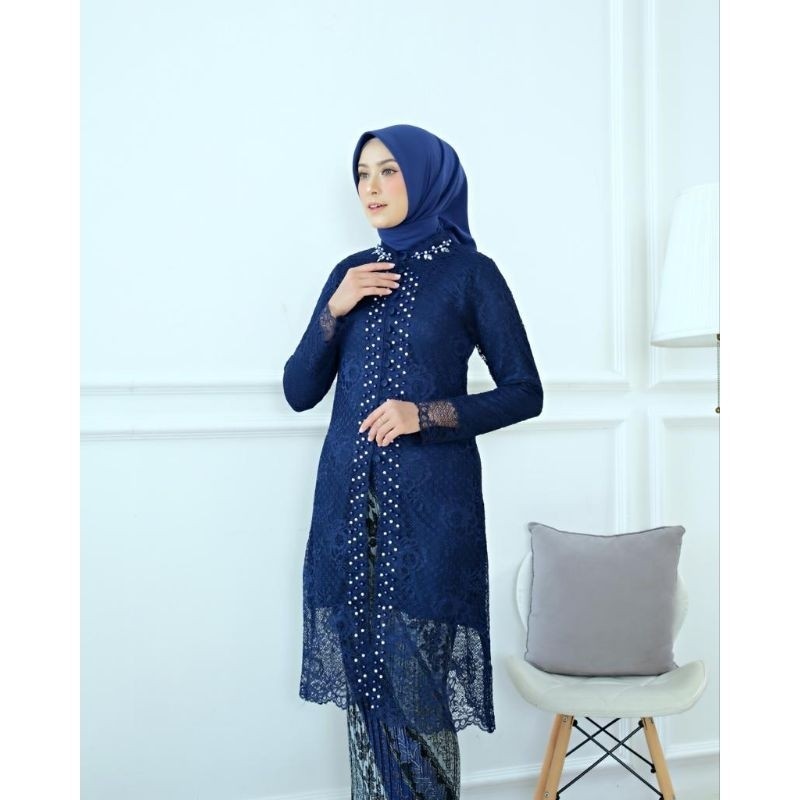 Feeza | Kebaya Tunik Hawa | Setelan Kebaya Brokat | Kebaya Modern | Kebaya Pesta | Kebaya Wisuda | K