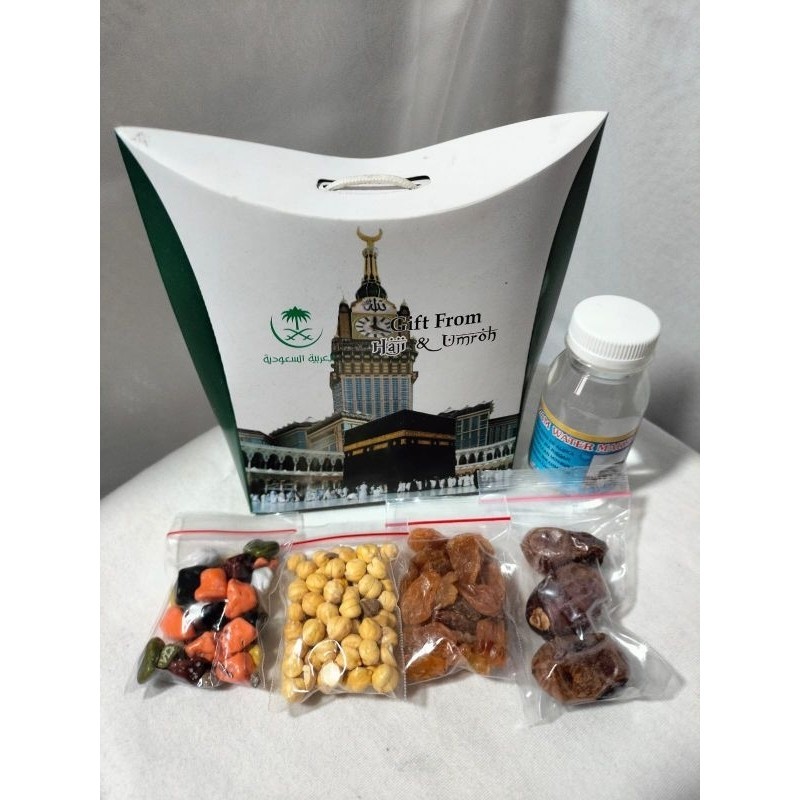 

DISKON paket oleh oleh haji dan umroh 50pcs lengkap
