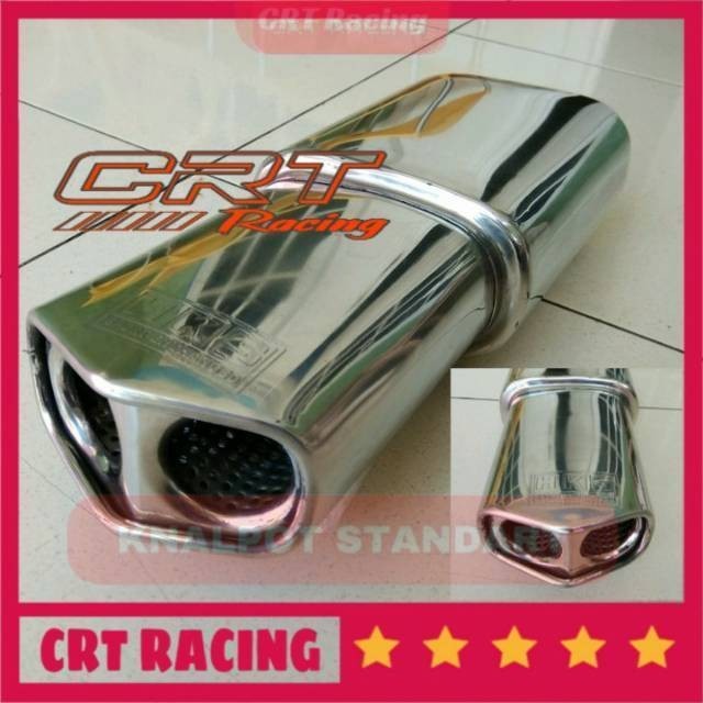 Knalpot Mobil Hks Turbo Doble Holle CRT Original