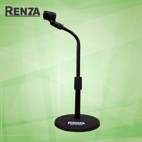 GROSIR STAND MIKROFON MEJA "RENZA" RZ-250DS ORIGINAL KUALITAS BAGUS