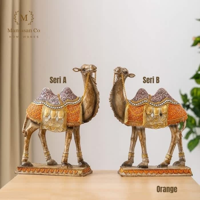 {PENGIRIMAN 24 JAM} Camel Polyresin Decoration Miniatur Unta Dekorasi