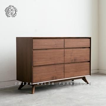 BUFET JATI MINIMALIS - CABINET DRAWER KAYU JATI - BUFFET KAYU JATI