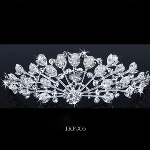 Sirkam Rambut Tiara Pengantin Aksesoris Pengantin Wanita Trp006