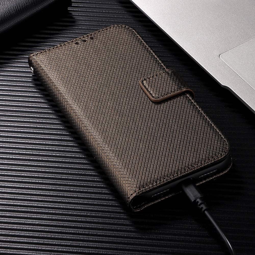 Flip Phone case Sharp Aquos Sense 10 9 Leather With Card Bag Supportable Fall Prevention Phone Back 