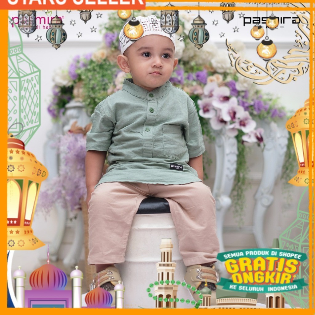 KOKO PAKISTAN BABY/ Pink Dusty Fanta Merah muda