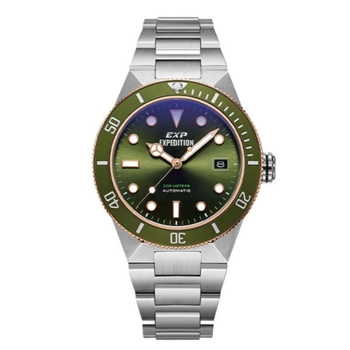 JAM TANGAN EXPEDITION PRIA EXP 6851 / E6851 ORIGINAL - SILVER ARMY