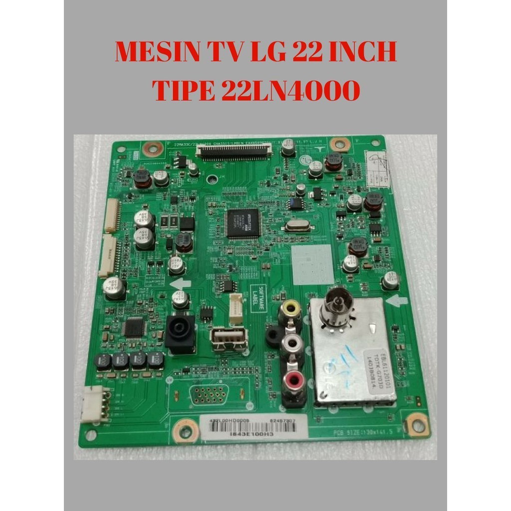 MESIN TV LG 22 INCH TIPE 22LN4000