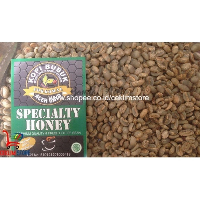 

Biji Kopi Mentah Arabika Honey Asli Kopi Gayo Aceh 1 Kg