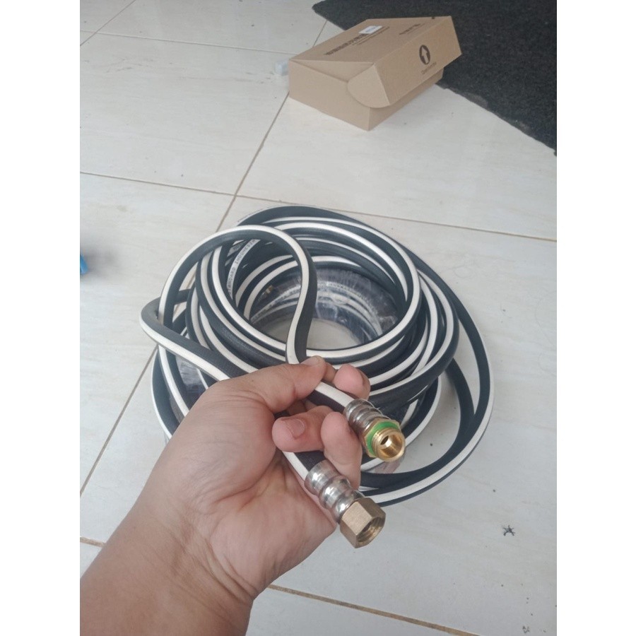 Selang Kompresor Steam Spray Gun 10Meter Selang Angin Cuci Mobil Stim
