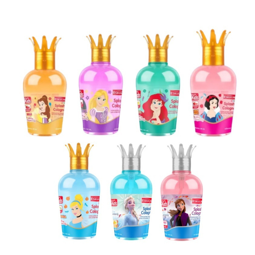 ESKULIN Kids Disney Princess Cologne | Eskulin Kids Cologne Princess 60 ML Parfum Minyak Wangi Anak 