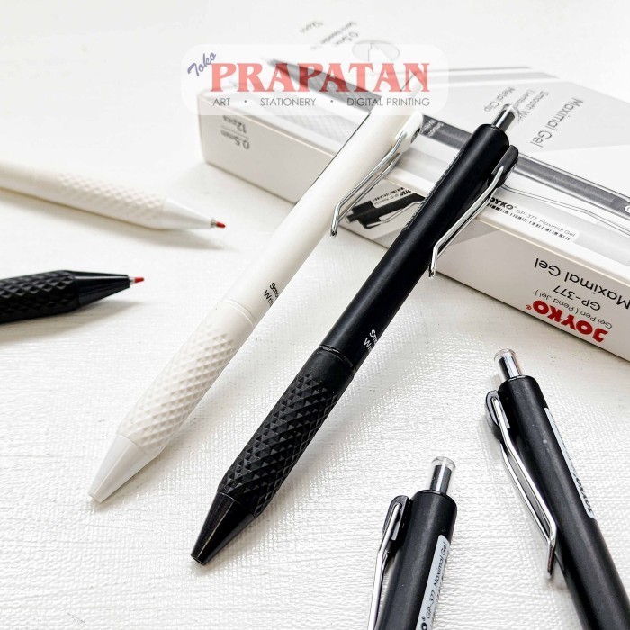 

Joyko GP-377 Maximal Gel Pen Metal Clip 0.5mm | Pena Jel | Pulpen -YY41