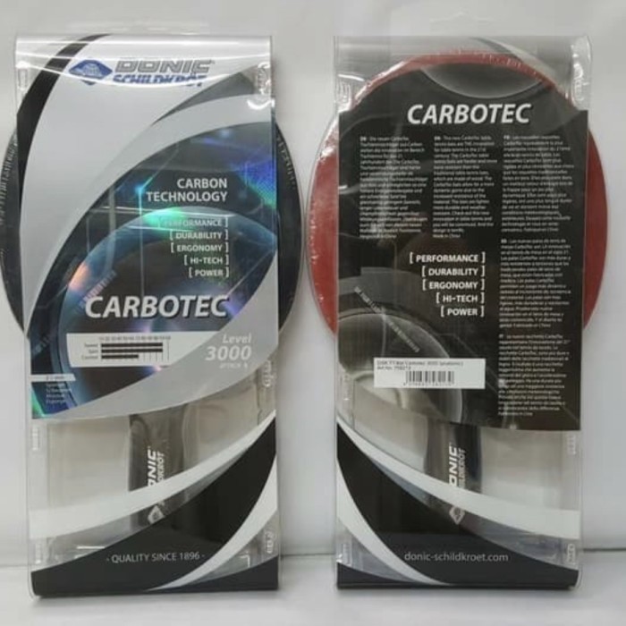 Bet bat tenis meja pingpong Donic Carbotec 3000 original -MNB23