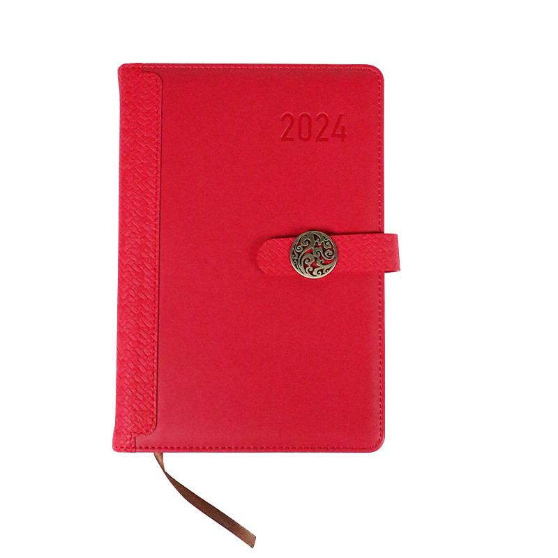 

OEM Personalisasi Inggris 2024 A5 Penuh Warna Kertas Hardcover Akademis Susu Bulanan Perencana Warna-warni Dicetak Agenda Buku Harian