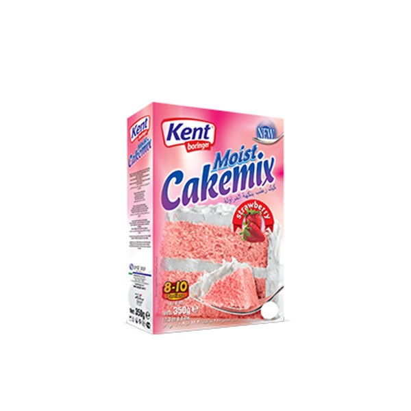 

KENT BORINGER MOIST CAKEMIX STRAWBERRY 350G