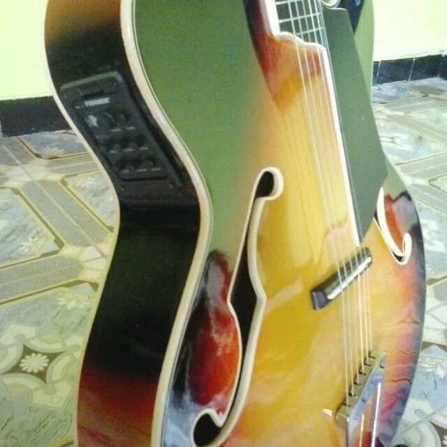 Gitar Akustik Elektrik Gibson Custom Full Solid Kualitas Tertinggi Terbaik