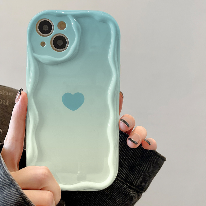 Gradual Love Soft Case Oppo a3s for Oppo A53 2020 A17 A18 Casing Oppo A54 A57 A5S A77s A12 Soft Case