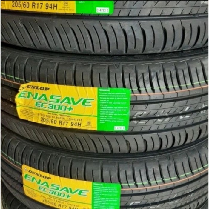 Dunlop Enasave EC300+ ukuran 205/60 R17 Ban Mobil Innova Camry ACCORD