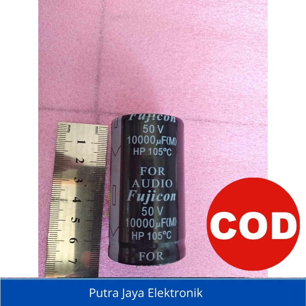 Elco 10000uf 50v Original Fujicon