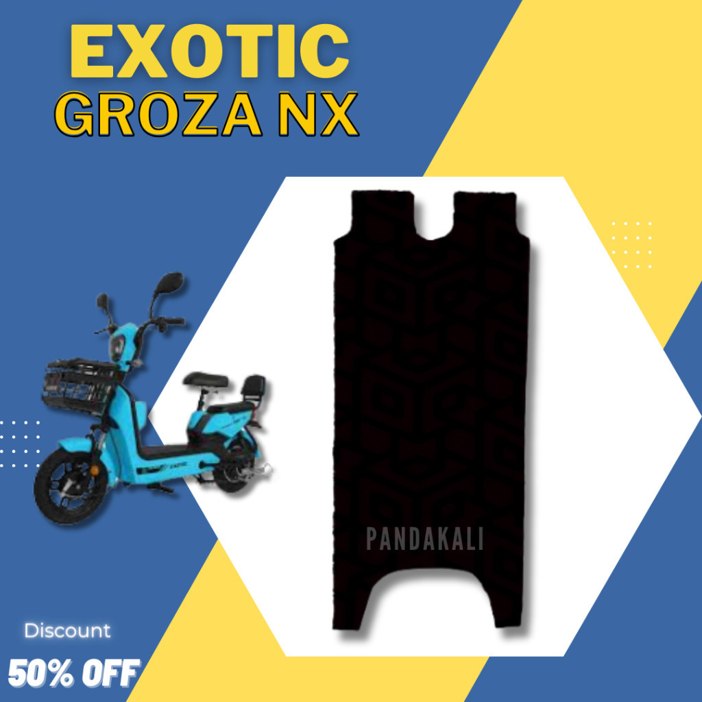 Karpet Sepeda Motor Listrik Exotic Groza NX