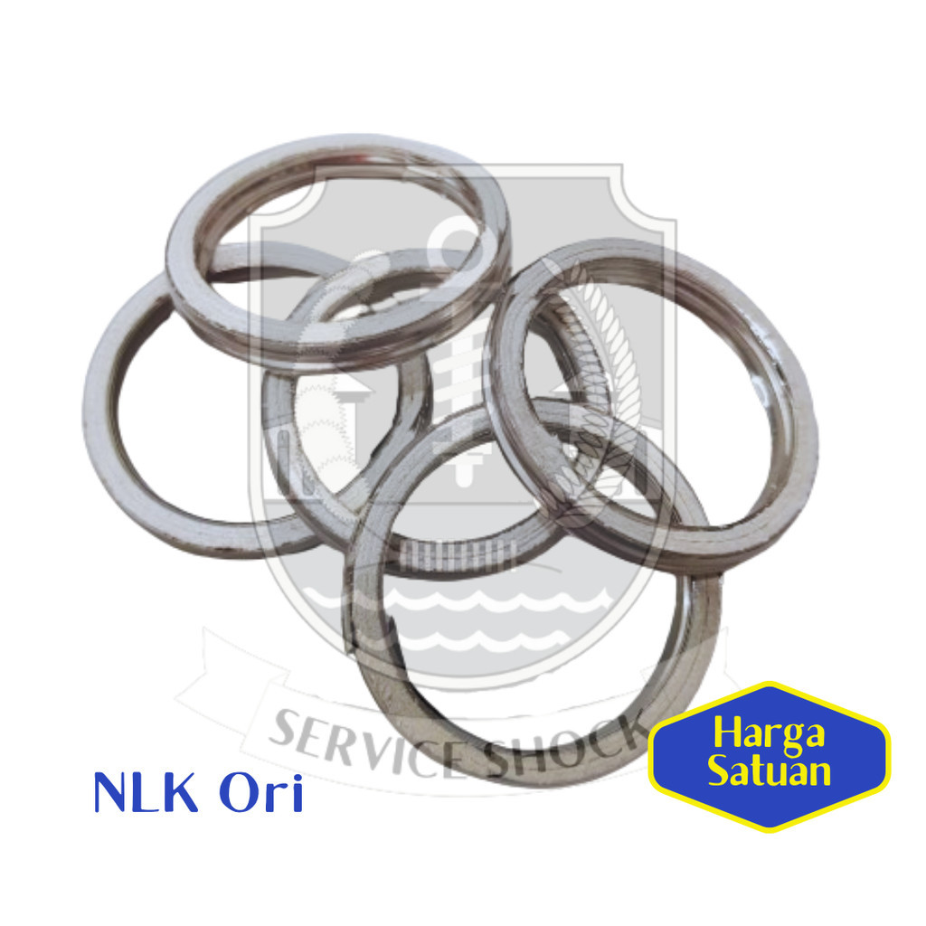 Paking Pipa Knalpot NLK Ori Yamaha RX-King R-XZ Ninja RGR (Packing Gasket Exhaust Pipe Asbes Asbesto