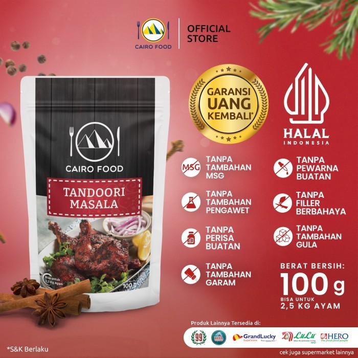 

NEW Bumbu Tandoori Masala Cairo Food - 100 gram
