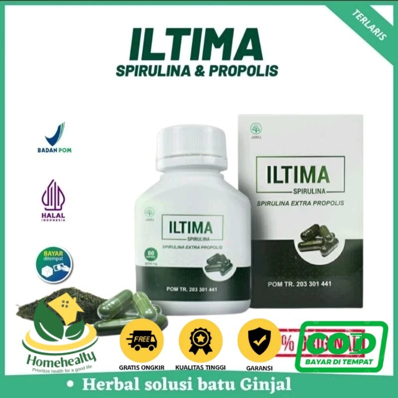 

ILTIMA SPIRULINA OBAT BATU GINJAL HERBAL TANPA OPERASI ILTIMA MENJAGA KESEHATAN GINJAL DAN SALURAN PENCERNAAN KEMIH Terbaik