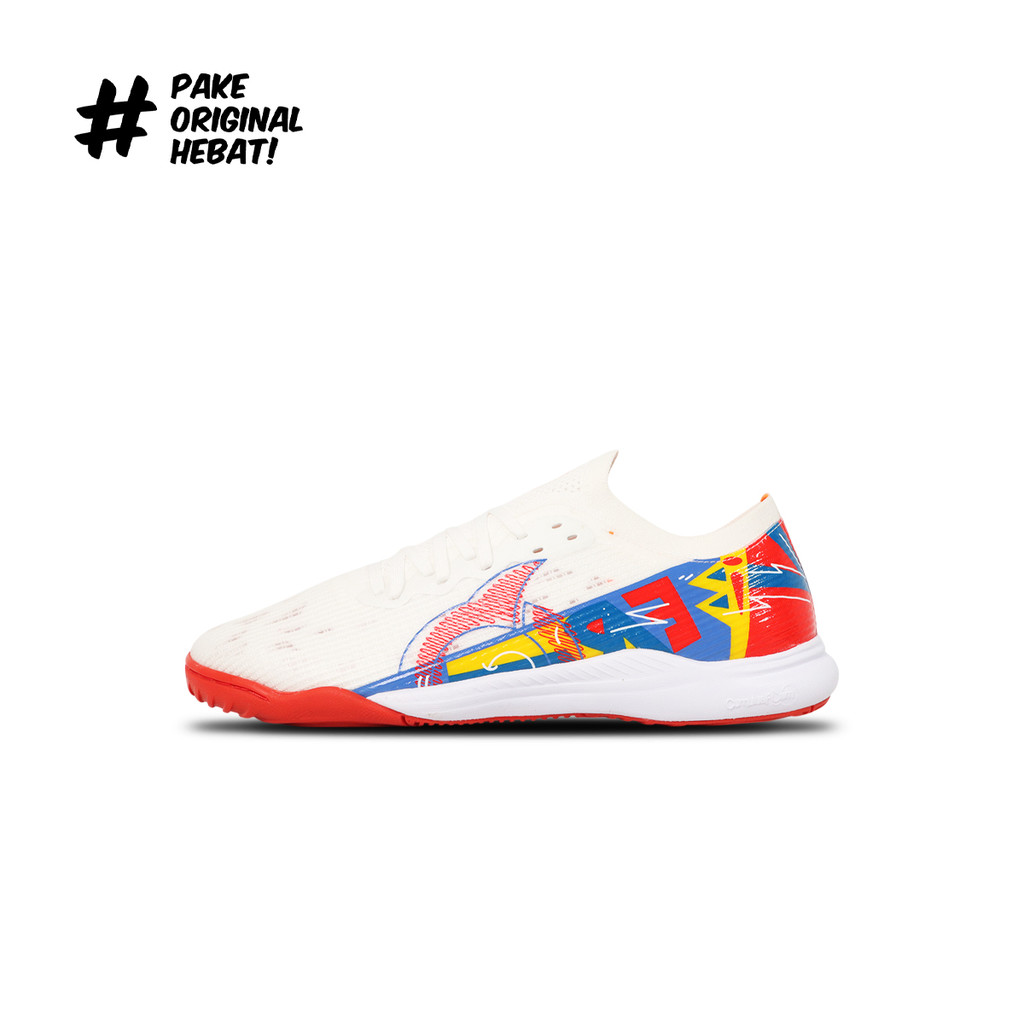 Ortuseight Sepatu Futsal Catalyst Liberte V4 IN - White/Ortred
