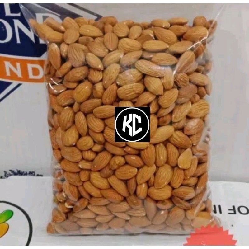

Roasted Almond Kacang Almond Panggang Grade Super 1KG