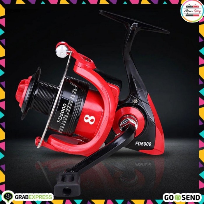 Reel Pancing 8 Ball Bearing Yumoshi FD5000