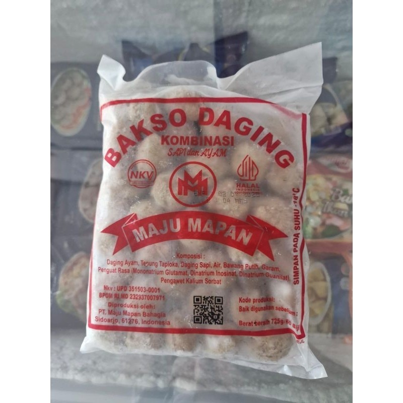 

bakso ori kombinasi maju mapan isi 50