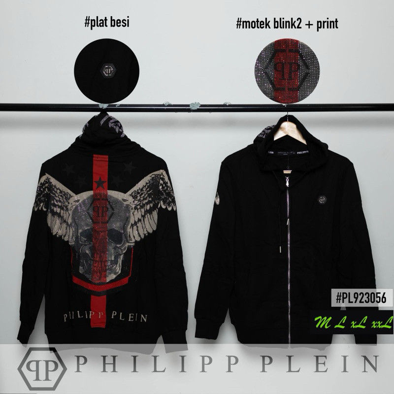 Jaket Hoodie unisex PP PL923056 Premium import