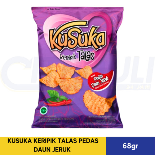 

KUSUKA KERIPIK TALAS PEDAS DAUN JERUK 68gr