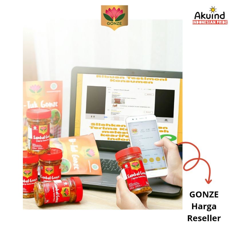 

MAREKI - Reseller Sambal Kecombrang 12pcs SAMBAL GONZE
