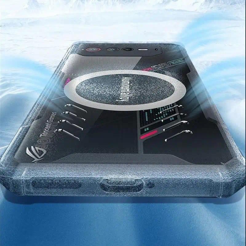 Casing HP Asus ROG Phone 7 Pro Rog Phone 6 Klip Pendingin Bernapas Klip Magsafing Pelindung Magnetik