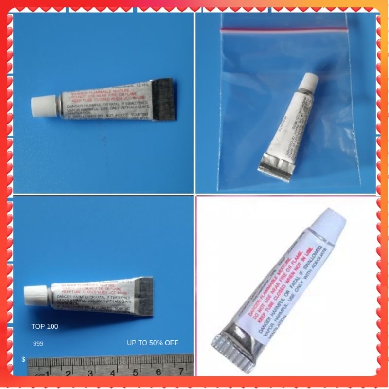 LEM ODOL KOLAM RENANG Anak Bocor REPAIR KIT TAMBAL KOLAM/KASUR ANGIN KARET PLASTIK Mainan